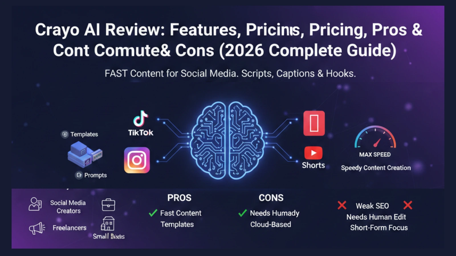 Crayo AI Review: Features, Pricing, Pros & Cons