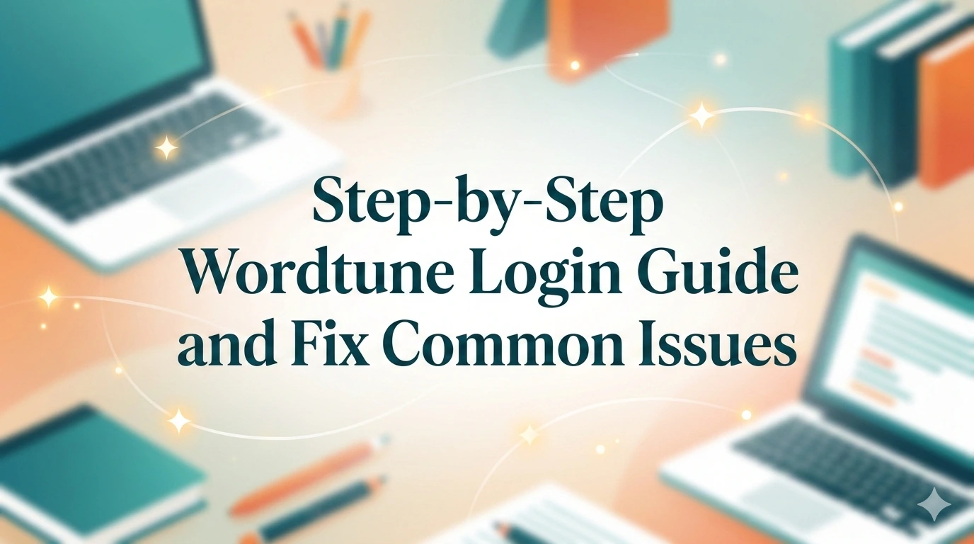 Step-by-Step Wordtune Login Guide and Fix 5 Common Issues