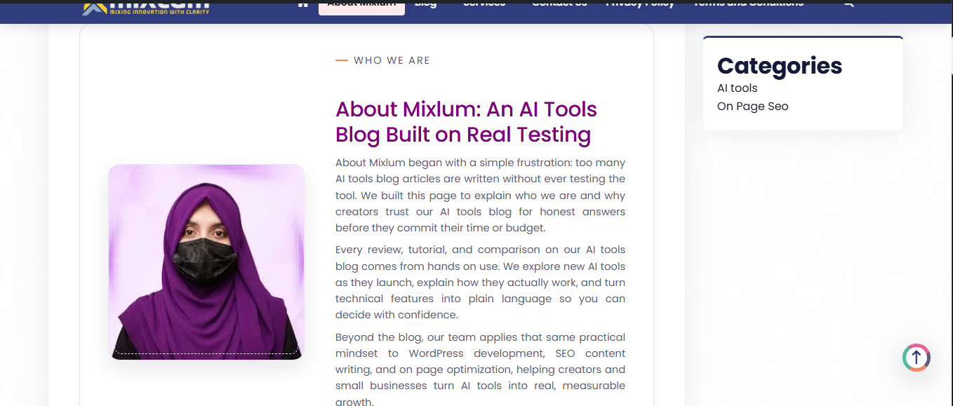 SEO blog writing services sample article